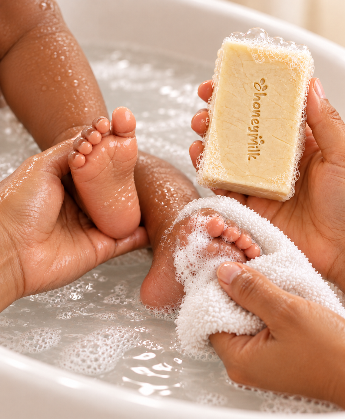 FREE (Triple Butter and Coconut Milk) Unscented Soap - Image 2