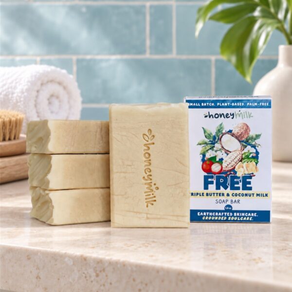 FREE (Triple Butter and Coconut Milk) Unscented Soap