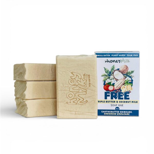 FREE (Triple Butter and Coconut Milk) Unscented Soap