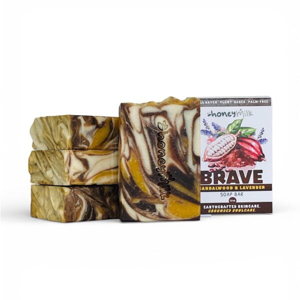 BRAVE (Cocoa, Sandalwood and Lavender) Soap