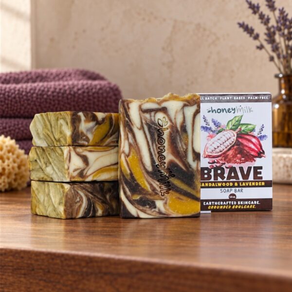 BRAVE (Cocoa, Sandalwood and Lavender) Soap