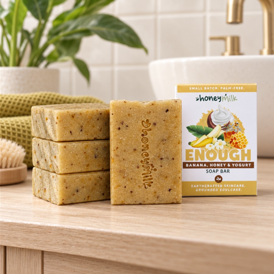 ENOUGH (Banana, Milk and Honey) Soap