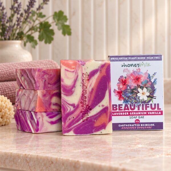 BEAUTIFUL (Lavender, Geranium Vanilla) Soap