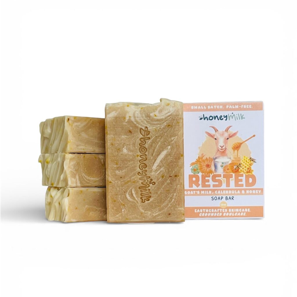 RESTED (Goats Milk, Honey and Calendula) Soap