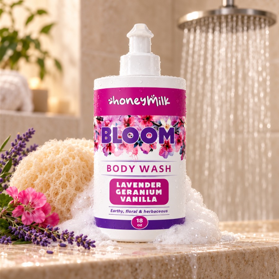 BLOOM (Lavender Geranium Vanilla) Bodywash