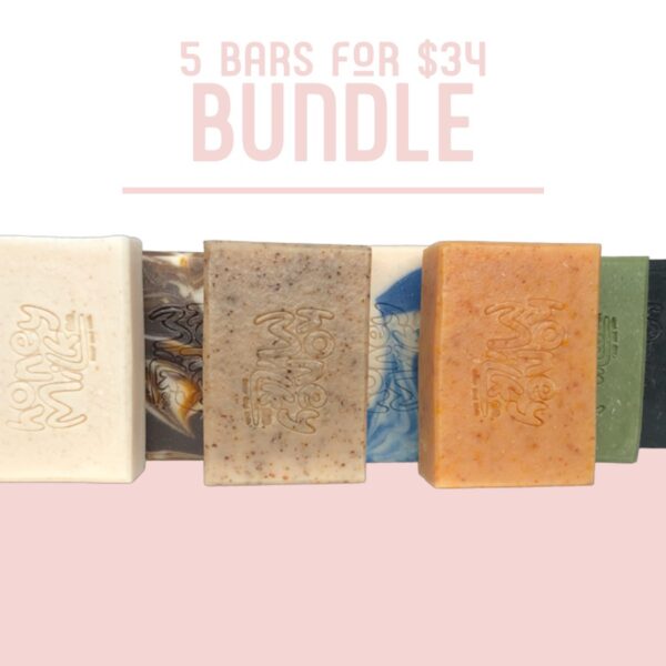 5 for $34 (Bar Soap Bundle)
