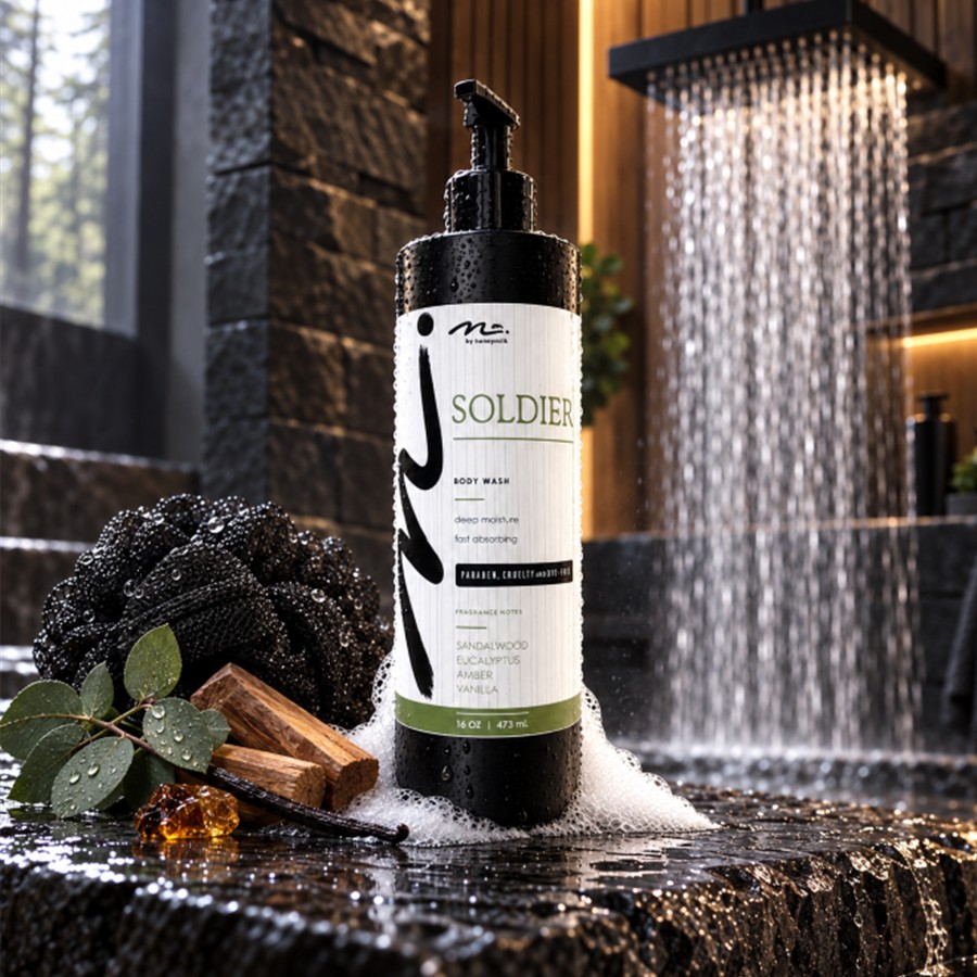 "Soldier" Body Wash
