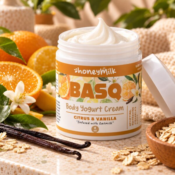 BASQ Body Yogurt Cream (Tangerine Lemon Vanilla)