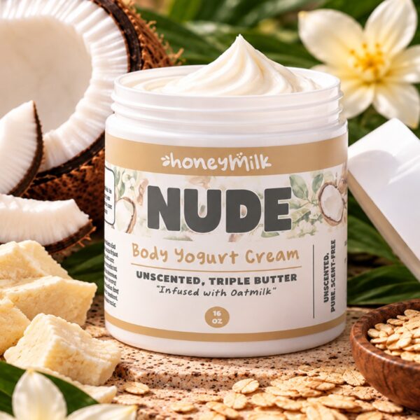 NUDE Body Yogurt Cream (Unscented)
