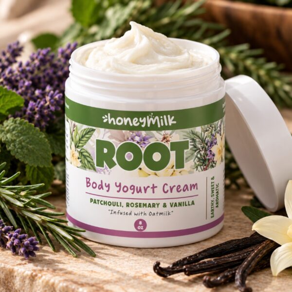 ROOT Body Yogurt Cream (Patchouli, Rosemary, Vanilla)