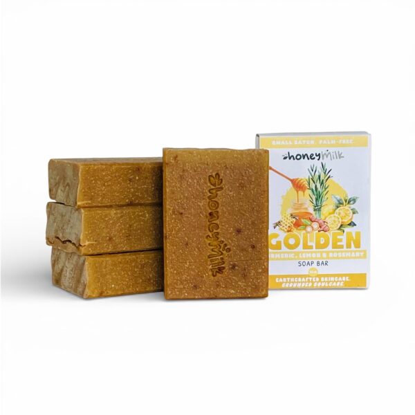 GOLDEN (Lemon, Honey and Turmeric) Brightening Soap