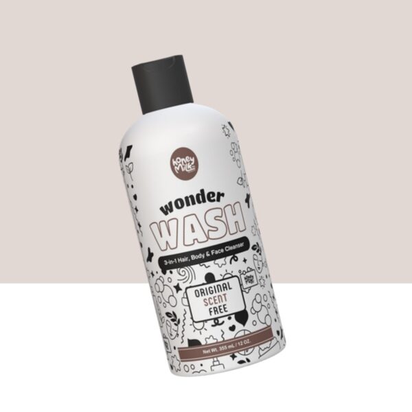 Wonder Wash 3-in-1 Hair, Body & Face Wash (Unscented)