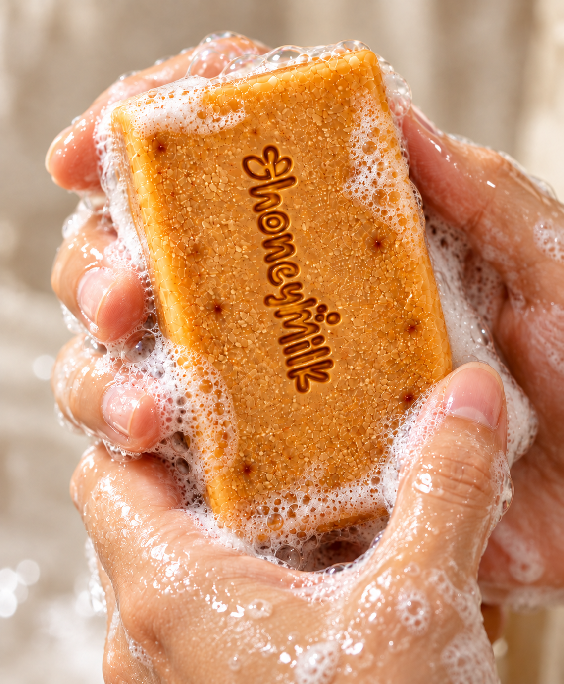 GOLDEN (Lemon, Honey and Turmeric) Brightening Soap - Image 2