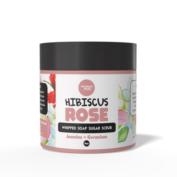 Hibiscus Rose Whipped Sugar Scrub
