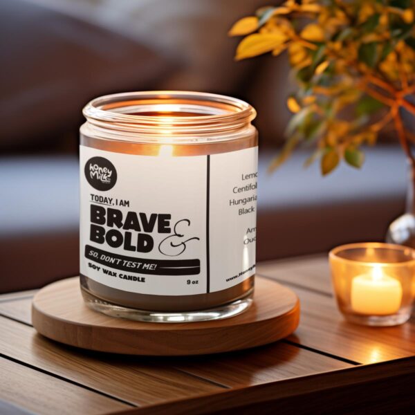 "Brave & Bold" Soy Wax Candle
