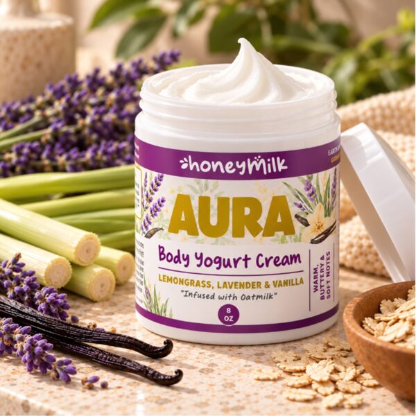 AURA Body Yogurt Cream (Lavender Lemongrass)