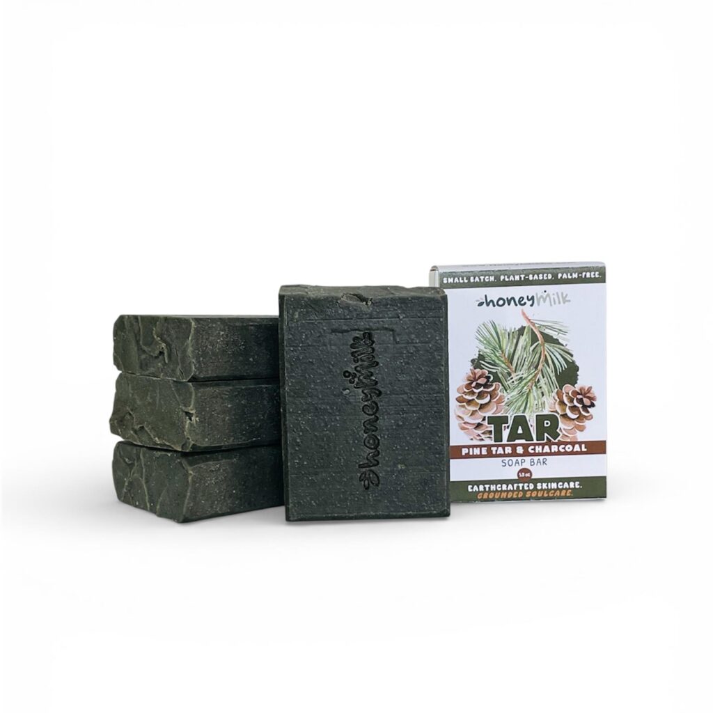 TAR (Pine Tar and Charcoal) Soap Bar