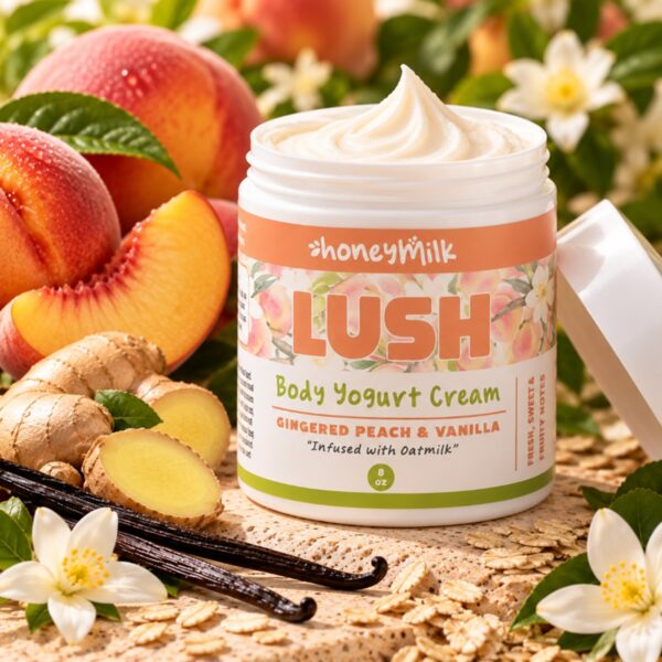 LUSH Body Yogurt Cream (Gingered Peach)