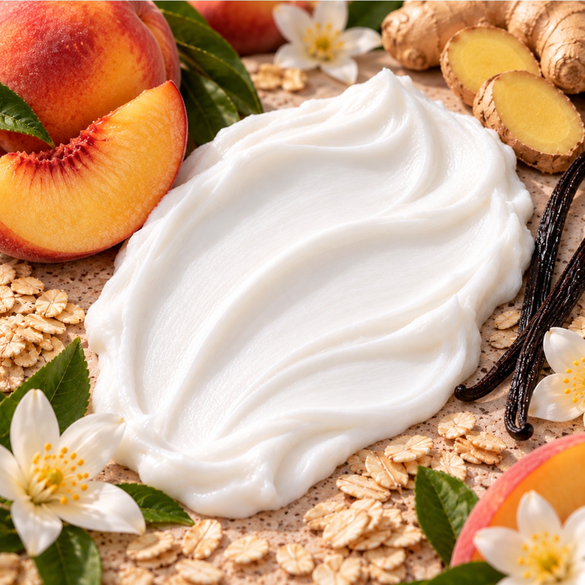 LUSH Body Yogurt Cream (Gingered Peach) - Image 3