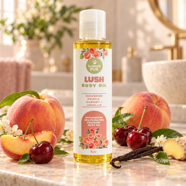 LUSH Body Oil (Gingered Peach)