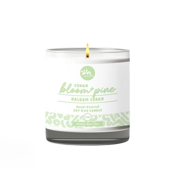 Cedar Bloom & Pine Soy Candle