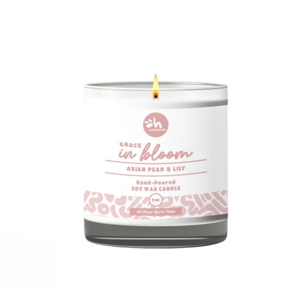 Grace in Bloom Soy Candle