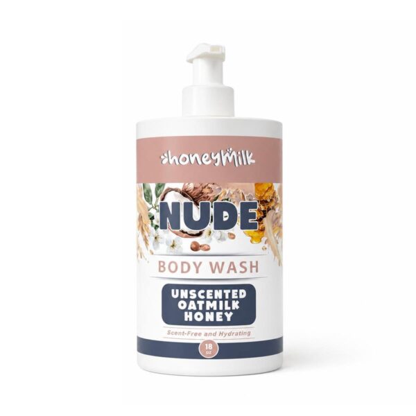 NUDE Bodywash (Unscented Oatmilk Honey)