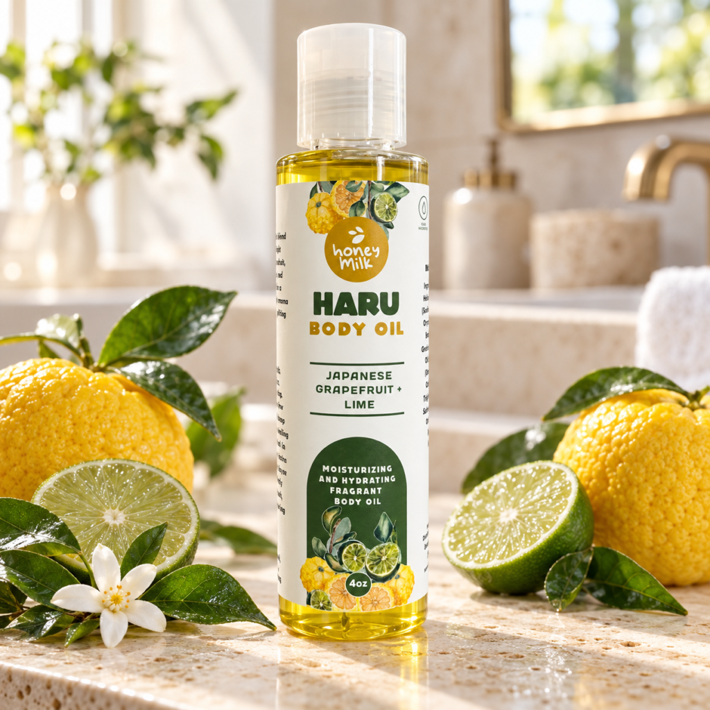 HARU (Japanese Grapefruit & Lime) Body Oil
